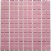 Pink glass 4*25*25 300*300 Мозаика Керамическая мозаика Pink glass